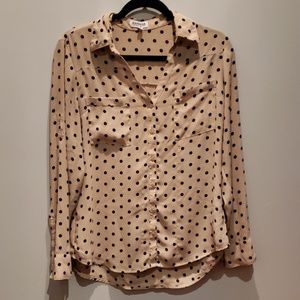 Express button down blouse